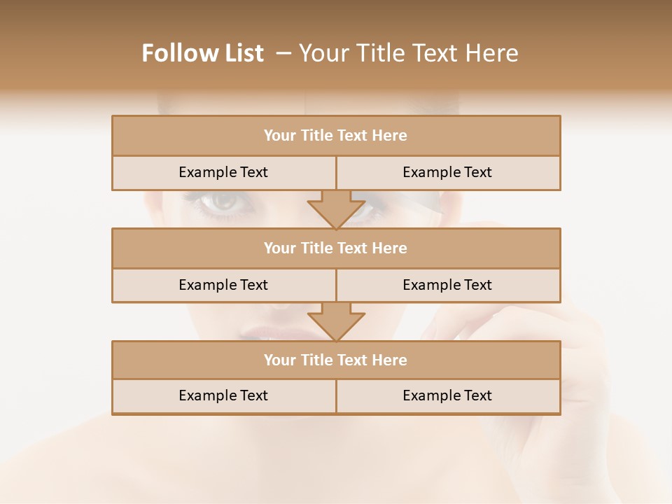 Hand  Cosmetics PowerPoint Template