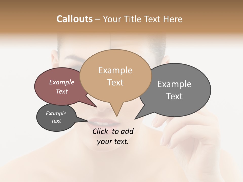 Hand  Cosmetics PowerPoint Template