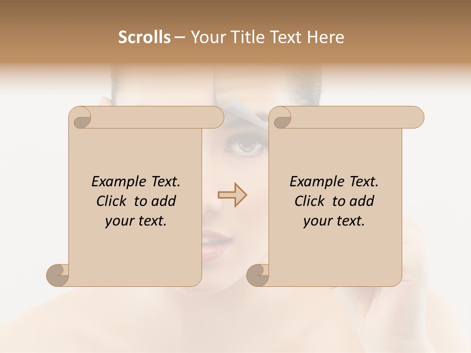 Hand  Cosmetics PowerPoint Template