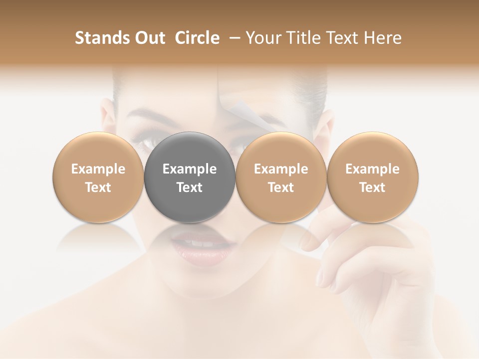 Hand  Cosmetics PowerPoint Template