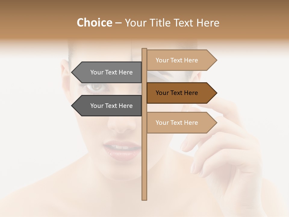 Hand  Cosmetics PowerPoint Template