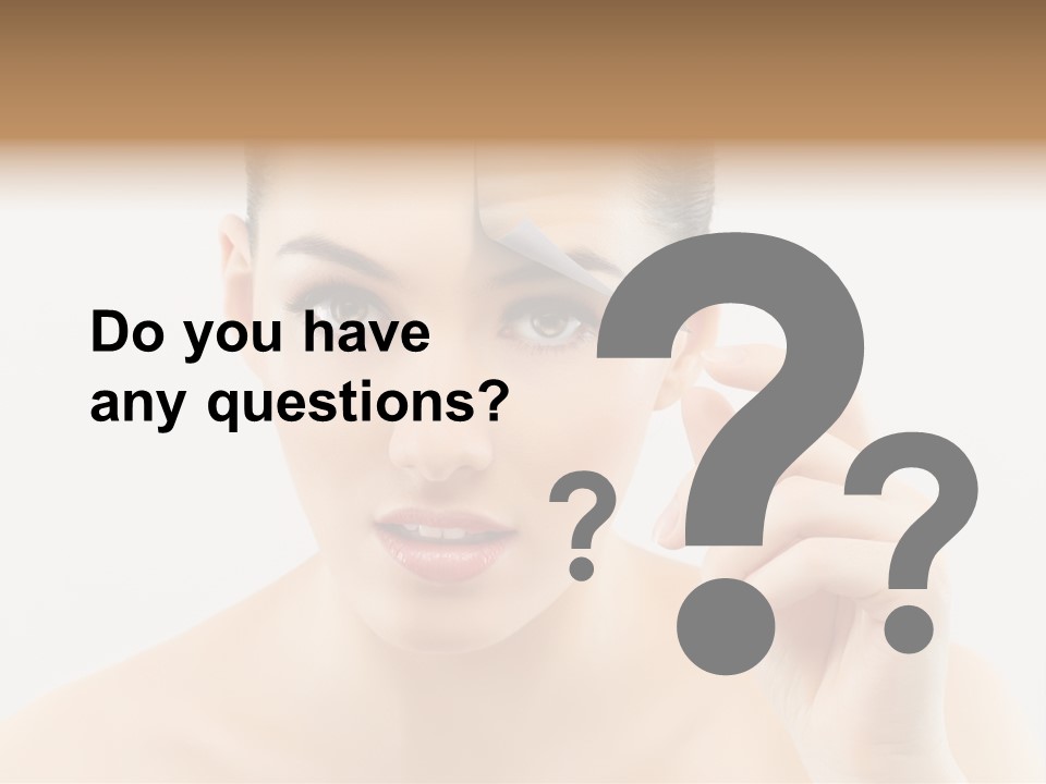 Hand  Cosmetics PowerPoint Template