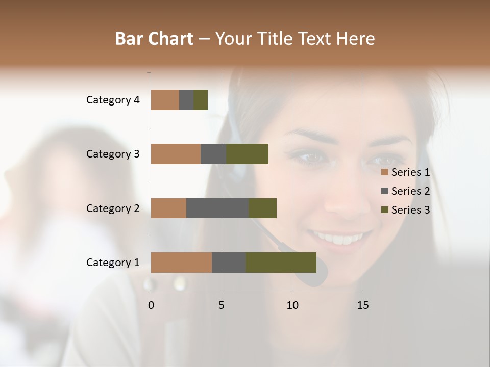 Agent Hispanic Microphone PowerPoint Template