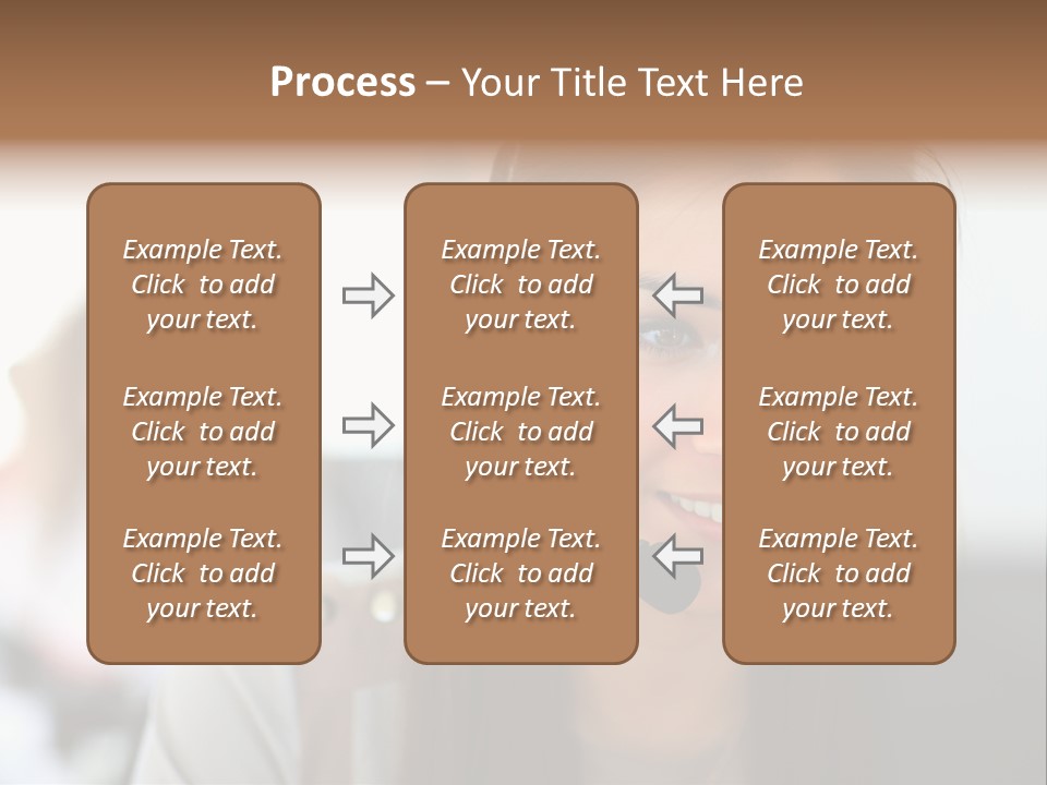 Agent Hispanic Microphone PowerPoint Template