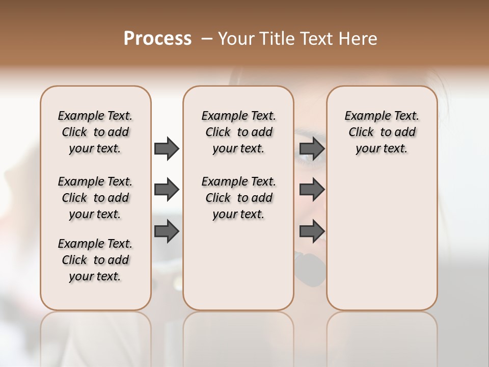 Agent Hispanic Microphone PowerPoint Template