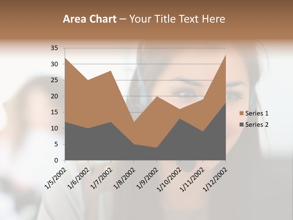 Agent Hispanic Microphone PowerPoint Template