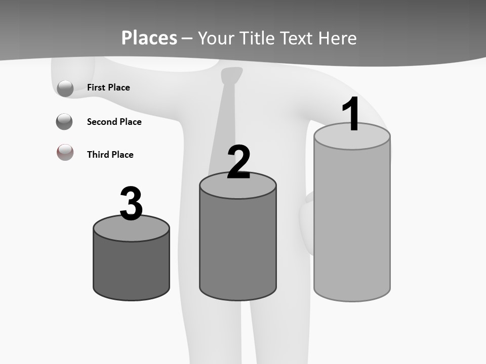 Thumb Duty Businesspeople PowerPoint Template