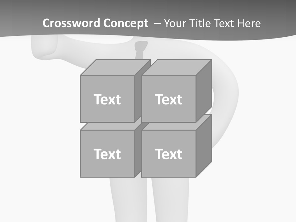 Thumb Duty Businesspeople PowerPoint Template