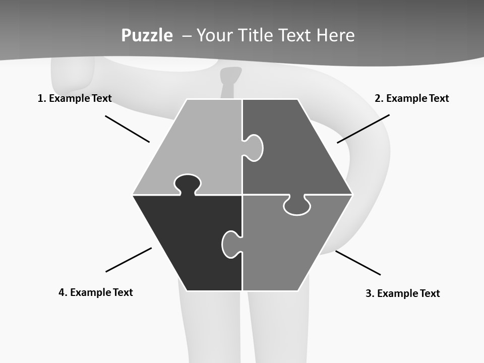 Thumb Duty Businesspeople PowerPoint Template