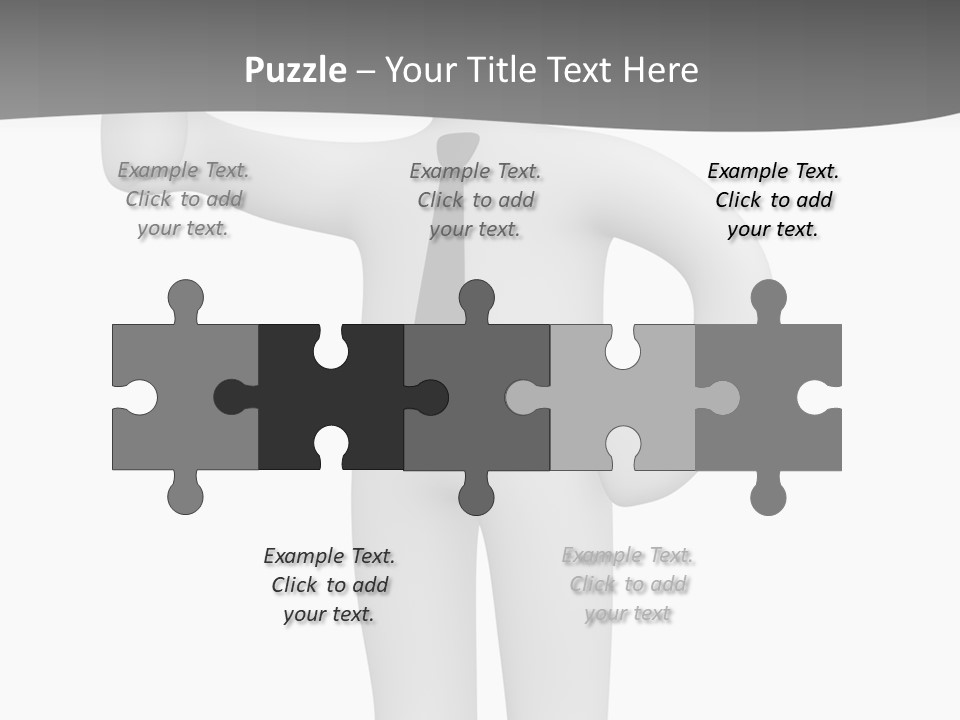 Thumb Duty Businesspeople PowerPoint Template