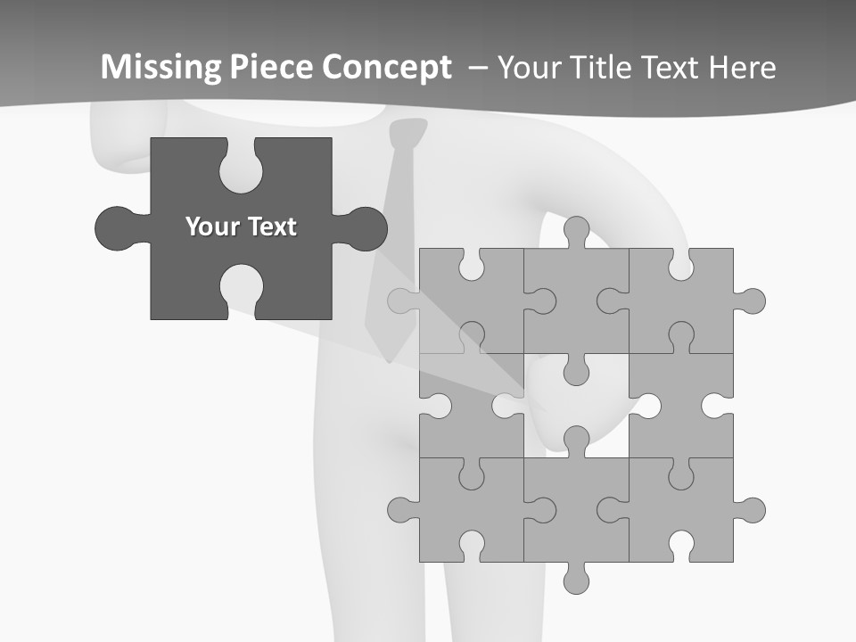 Thumb Duty Businesspeople PowerPoint Template