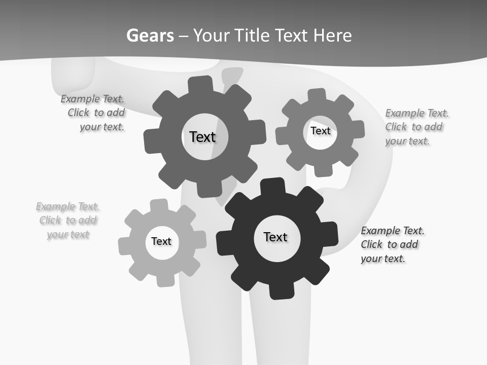 Thumb Duty Businesspeople PowerPoint Template