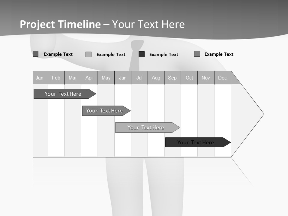 Thumb Duty Businesspeople PowerPoint Template