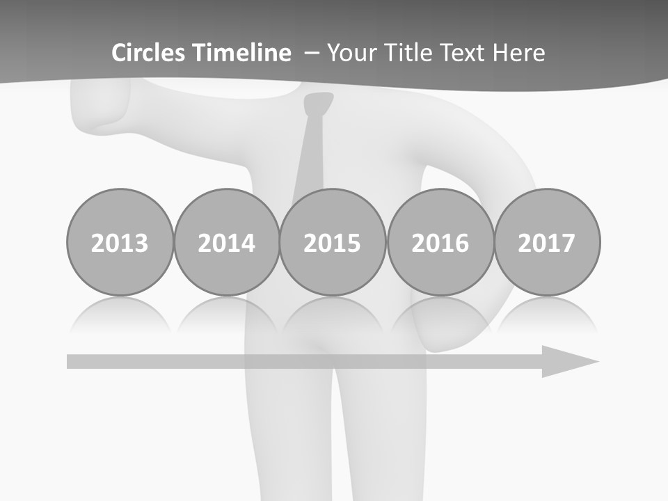 Thumb Duty Businesspeople PowerPoint Template