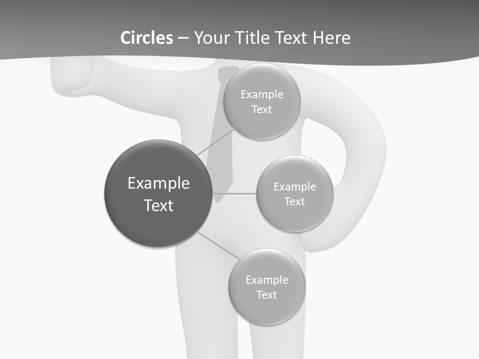Thumb Duty Businesspeople PowerPoint Template