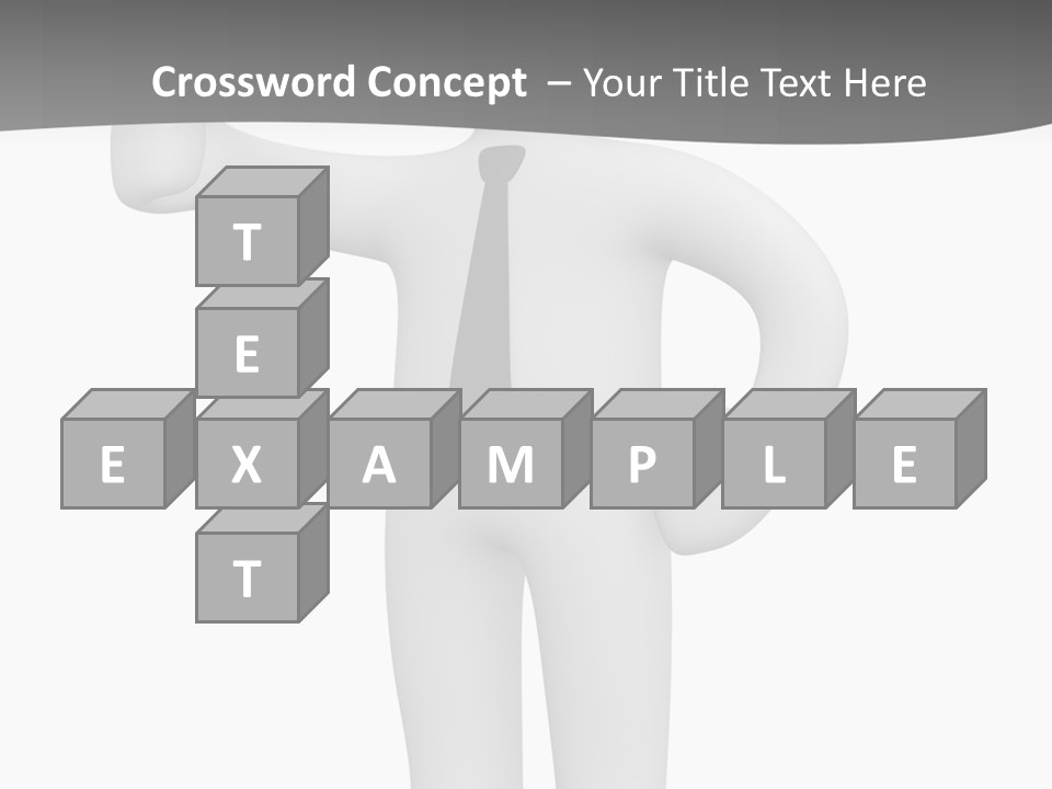 Thumb Duty Businesspeople PowerPoint Template