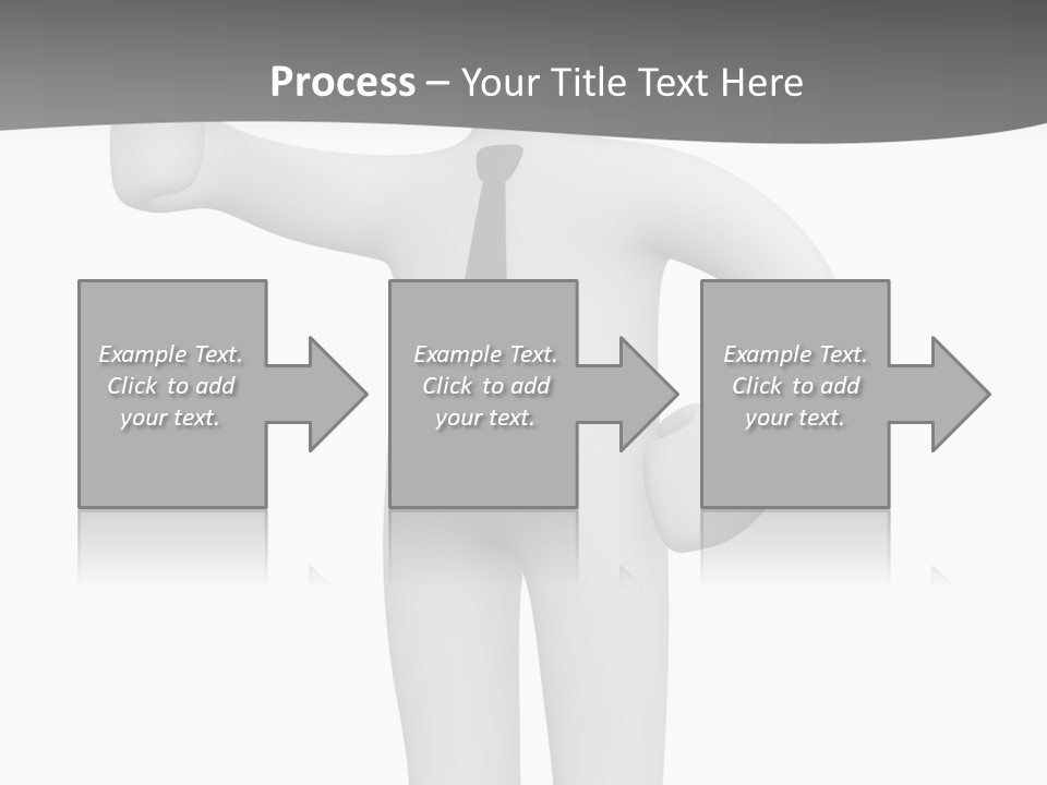 Thumb Duty Businesspeople PowerPoint Template