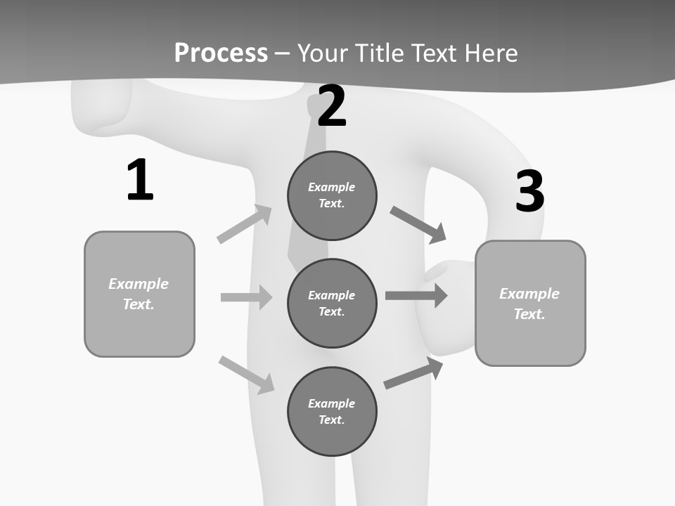 Thumb Duty Businesspeople PowerPoint Template