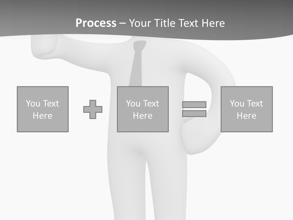 Thumb Duty Businesspeople PowerPoint Template