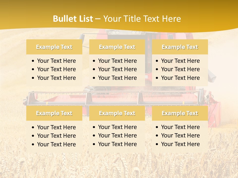 Season Rye Growth PowerPoint Template