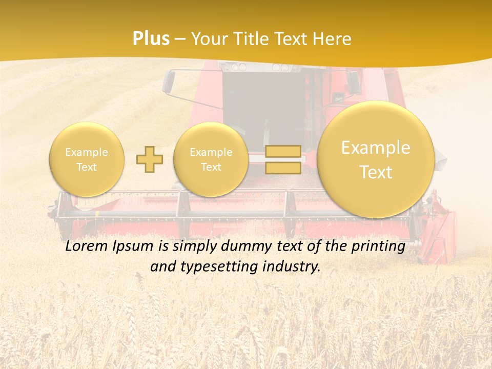 Season Rye Growth PowerPoint Template