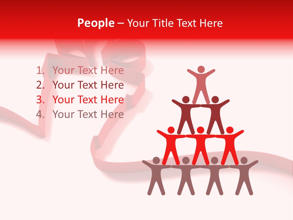 Blue Human Director PowerPoint Template