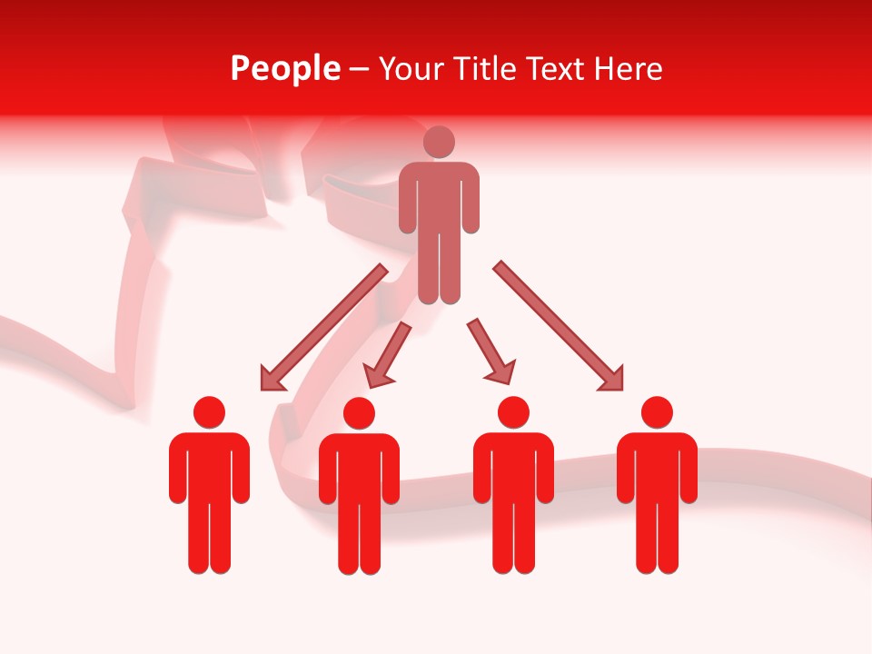 Blue Human Director PowerPoint Template