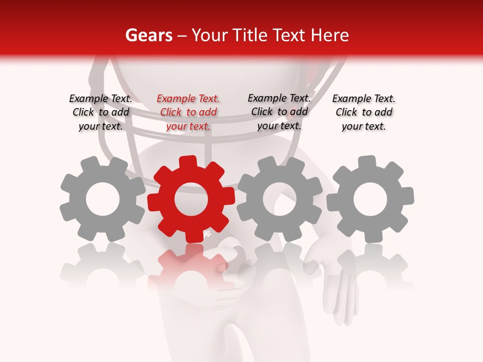 Character Grey Concept PowerPoint Template