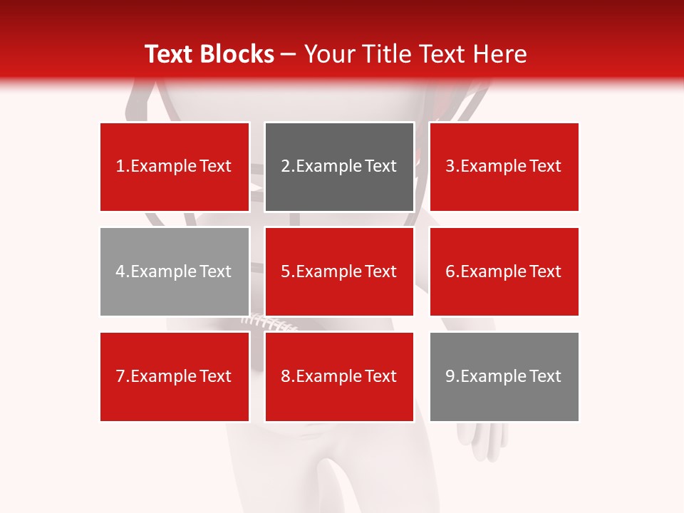 Character Grey Concept PowerPoint Template