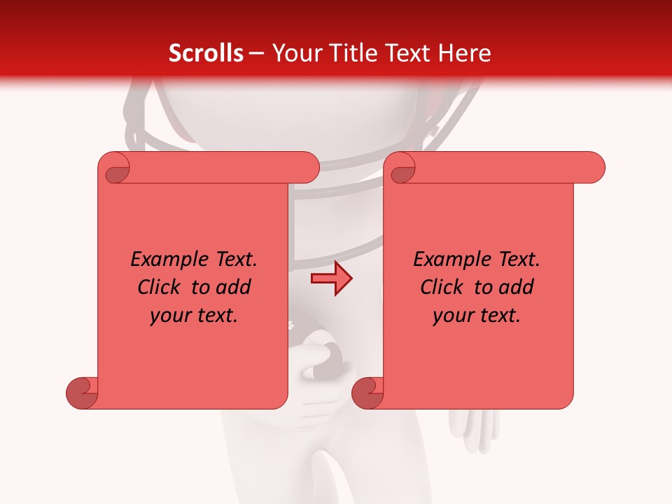 Character Grey Concept PowerPoint Template