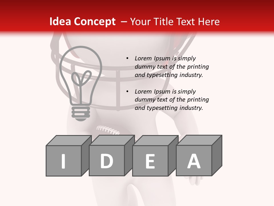 Character Grey Concept PowerPoint Template