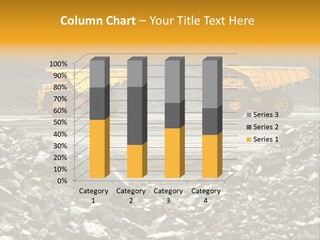 Business Coal Mining Mine PowerPoint Template