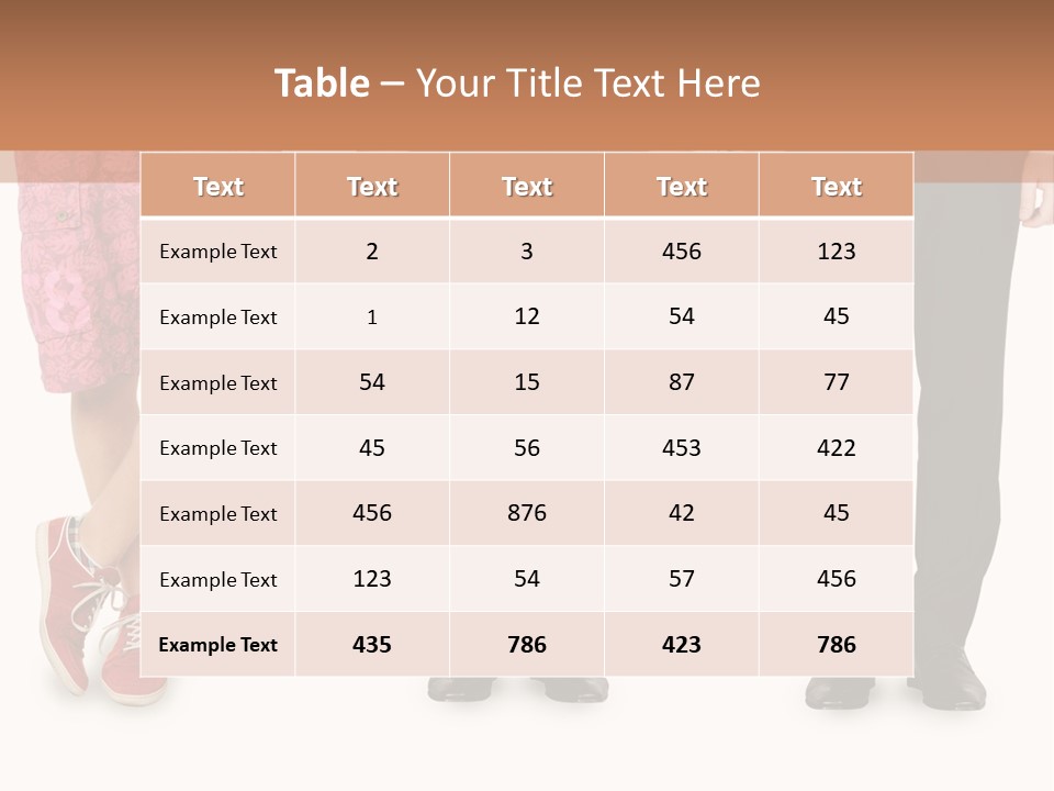 Another Standing Concept PowerPoint Template