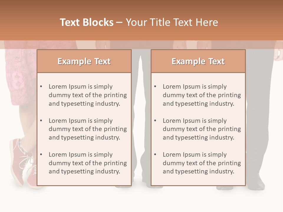 Another Standing Concept PowerPoint Template