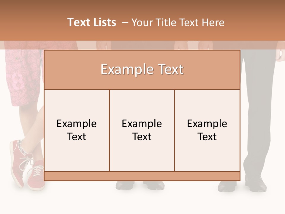 Another Standing Concept PowerPoint Template