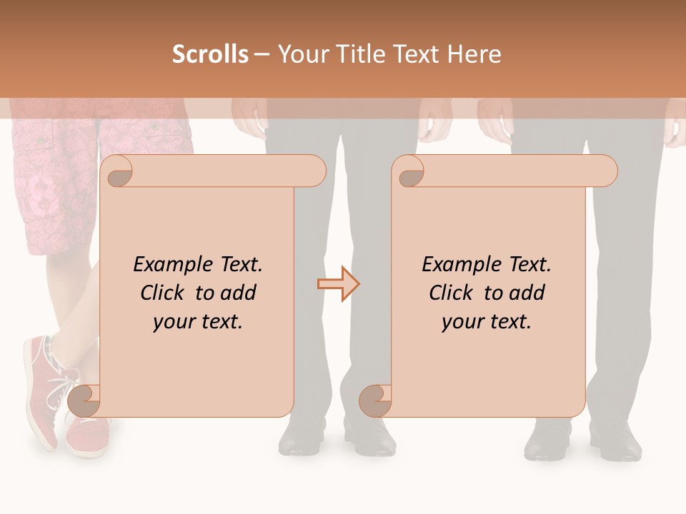 Another Standing Concept PowerPoint Template