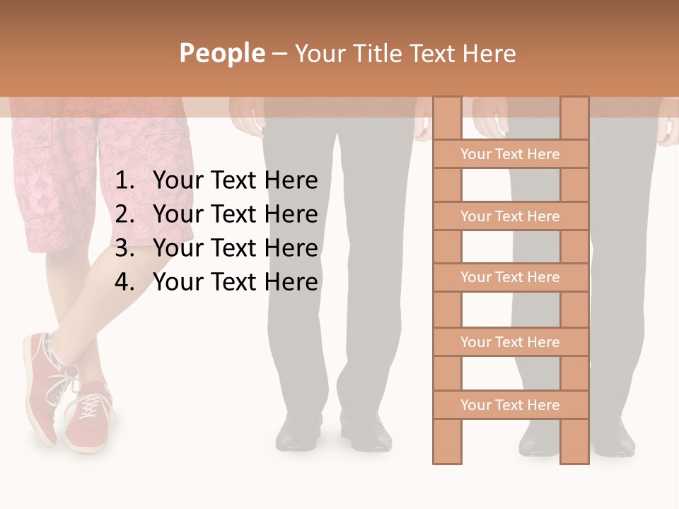 Another Standing Concept PowerPoint Template
