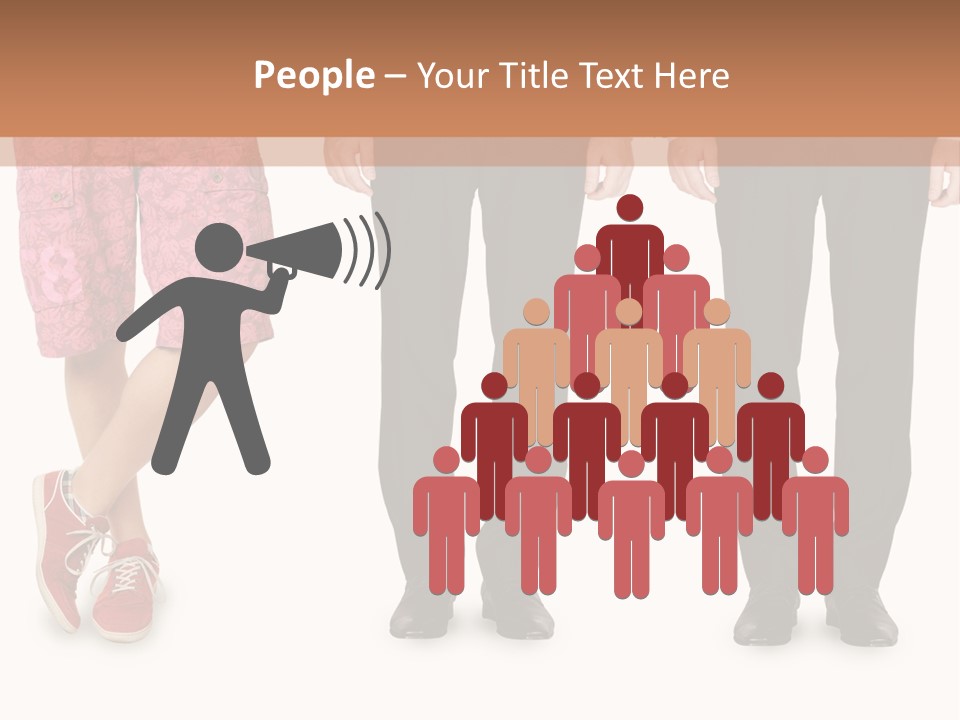 Another Standing Concept PowerPoint Template