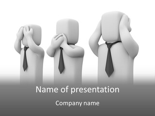 Learning Dumb Ear PowerPoint Template