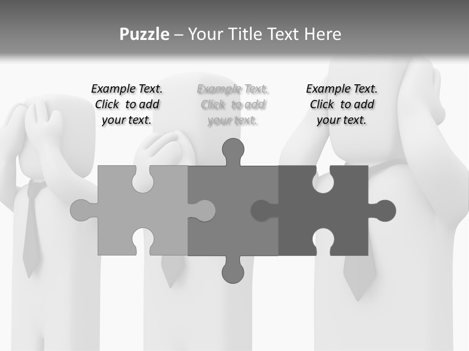 Learning Dumb Ear PowerPoint Template