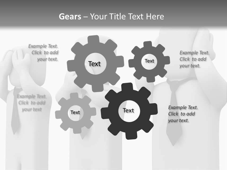 Learning Dumb Ear PowerPoint Template
