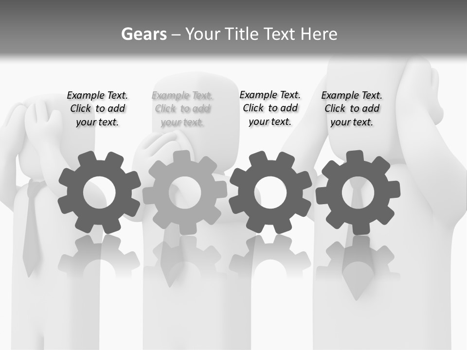 Learning Dumb Ear PowerPoint Template