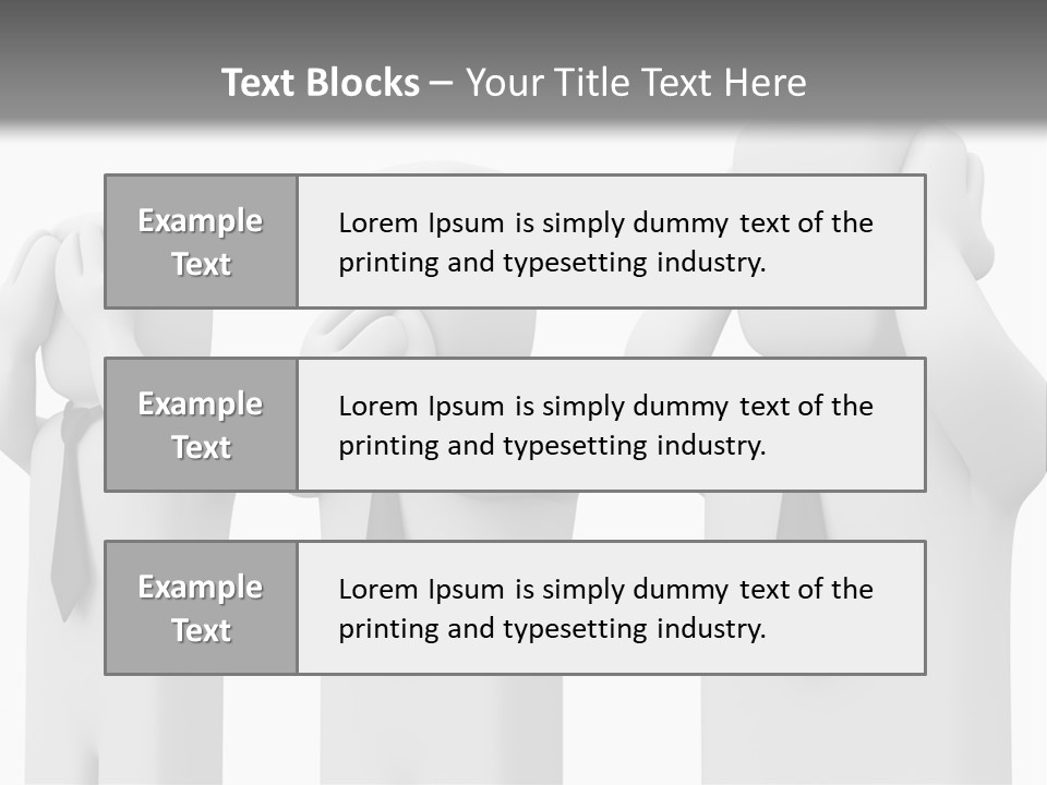 Learning Dumb Ear PowerPoint Template
