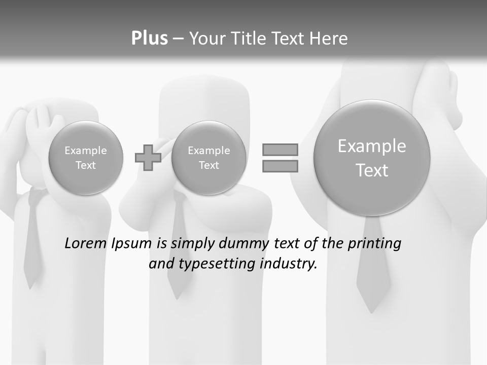 Learning Dumb Ear PowerPoint Template
