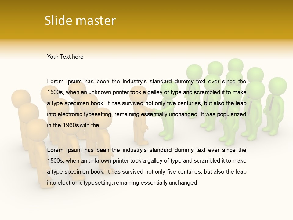 Management Agreement Cooperation PowerPoint Template