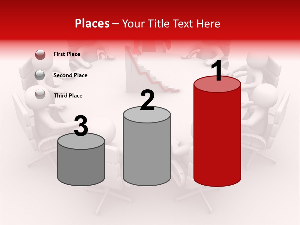 Blue Human Director PowerPoint Template