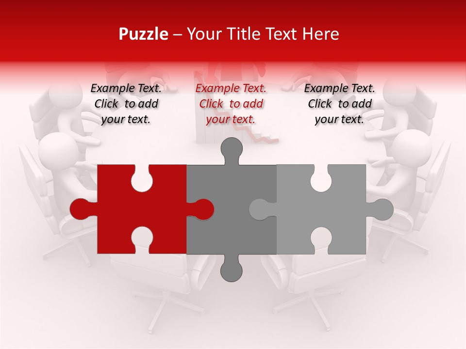 Blue Human Director PowerPoint Template