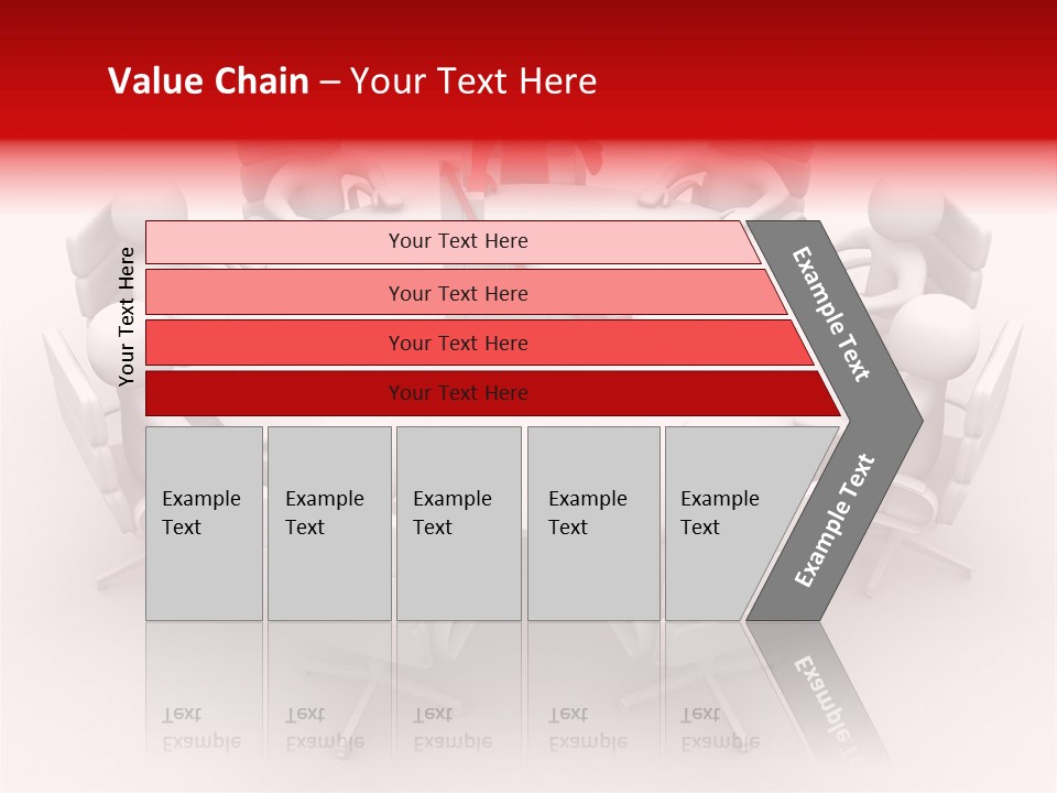 Blue Human Director PowerPoint Template