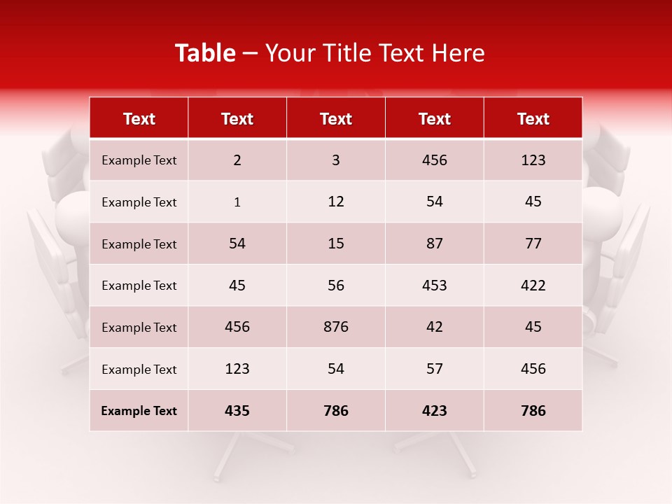 Blue Human Director PowerPoint Template