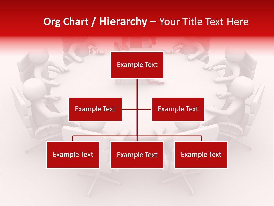 Blue Human Director PowerPoint Template